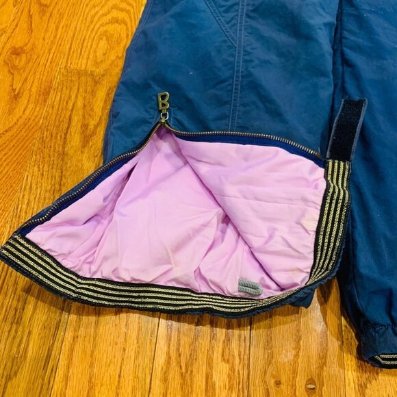 Vintage 80s 90s Ski Suit One piece Snowsuit BOGNER Apres Snow Blue Womens 16 - Picture 7 of 13